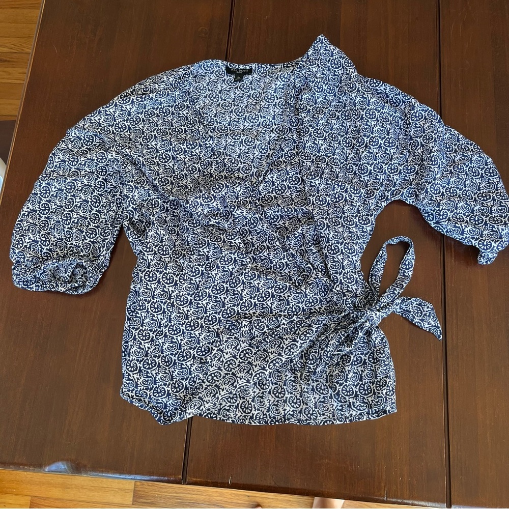 Talbots Wrap Top